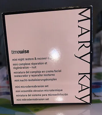 MARY KAY TIMEWISE Mini Set Night Restore & Recover Complex Oily Skin • $9.92