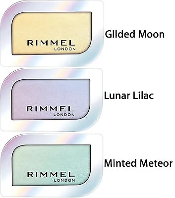 Rimmel London Magnif'Eyes Holographic Mono Eyeshadow Mint Lilac Gilded Moon • £2.19