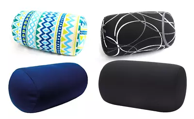 Microbead Squishy Hypoallergenic Post Surgery Roll Pillow With Removable Cover • $13.77