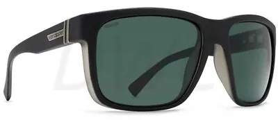 Von Zipper Maxis Black Satin / Wildlife Vintage Grey Polarized Sunglasses • $168