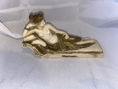 Sculpture Vintage Resin Figurine Venus Victus A.GIANNETTI Statuette Of Woman • £15