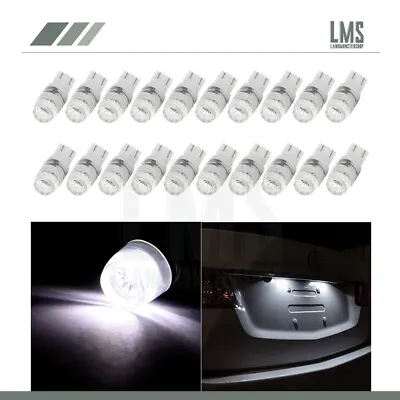 20x White T10 168 194 Samsung LED License Plate Instrument Cluster Light Bulbs • $12.34