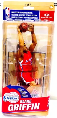 Blake Griffin Clippers NBA Mcfarlane Series 26 Figure Variant Chase Red /1500 • $22.99