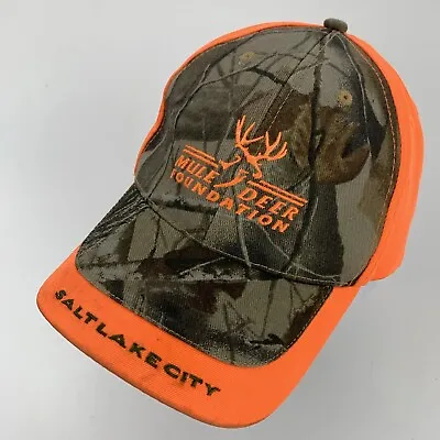 Mule Deer Foundation Ball Cap Hat Adjustable Baseball Camouflage • $11.99