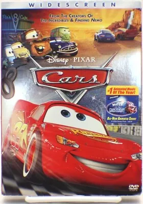 Cars By DISNEY Pixar (WS) (DVD)- You Can CHOOSE WITH OR WITHOUT A CASE • $2.75