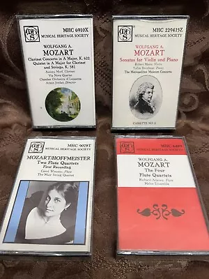 4 NIP Vintage Mozart Music From Musical Heritage Society. Factory Sealed. • $19.79