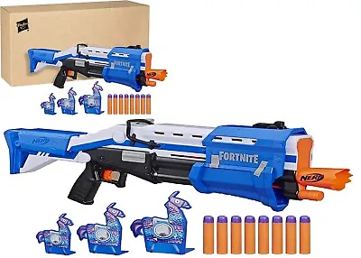 Nerf Fortnite TS-R Blaster And Llama Target Pump Action Ages 8+ Toy Gun Fire • $169