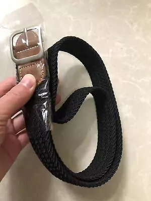 Elastic Fabric Braided BeltEnduring Stretch Woven Belt For Unisex Men/Women • $0.40