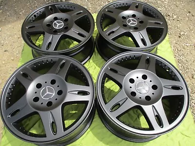 18  New Set Semi Gloss Black Oem Wheels For Mercedes G500 G550 G55 2002-2015 • $1599