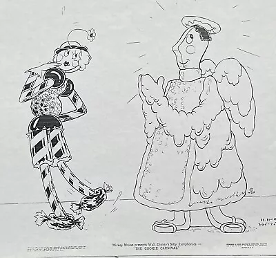 THE COOKIE CARNIVAL 1935 DISNEY Animation PROMOTIONAL ART Research PHOTOCOPY #11 • $8.99