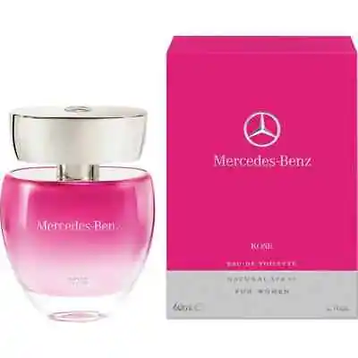Mercedes Benz Rose 2 Ounce EDT Natural Spray For Woman • $37.99