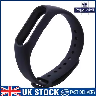 Replacement Wrist Strap Smart Bracelet Band For Xiaomi Mi Band 2 (Black) • £4.89