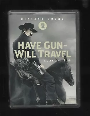 $24.99 • Buy *RARE * Paramount's HAVE GUN - WILL TRAVEL : Seasons 1-4 / Richard Boone - RARE
