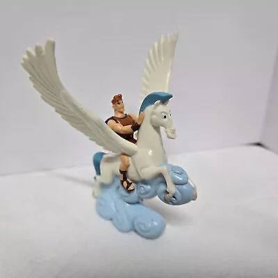 Vintage Disney Hercules & Pegasus PVC Figure Decopac Cake Topper • $18.99