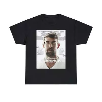 Michael Phelps USA Olympics Swimming Medals Sports Illustrated Cover Tee Shirt • $22.99