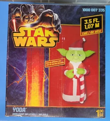 Disney Star Wars Yoda Airblown Inflatable Christmas Yard Decoration 3.5 Ft!  • $59.99