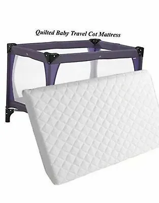 Travel Cot Mattress 95 X 65 Extra Thick For Graco Redkite And Mamas And Papas • £19.69