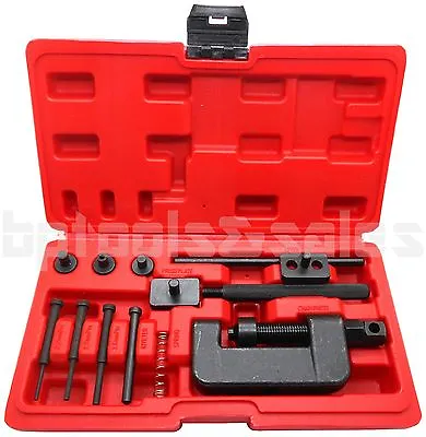 Chain Breaker Riveting Tool Cutter Ohv Cam Drive Motorcycle Link Separator Set • $23.99