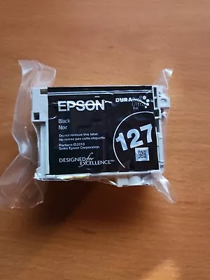 NO BOX NEW Epson 127 Black Ink Cartridge Extra High Capacity • $10
