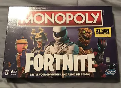 Hasbro Monopoly Board Game FORTNITE Edition 2019 Sealed • $9.99