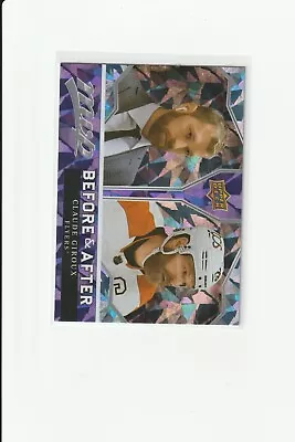 2021-22 Upper Deck MVP Claude Giroux BA-17 Before & After Ice Insert • $5