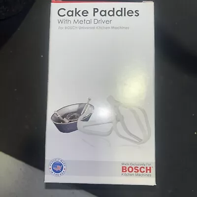 NEW Bosch Cake Paddles For Universal Mixer Kitchen Machine • $29.99