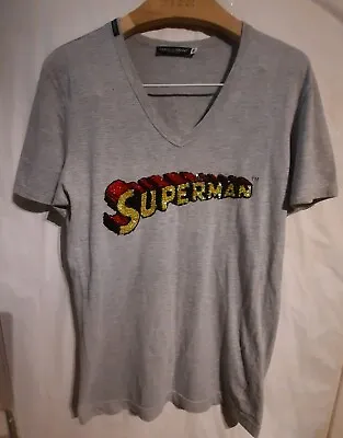 Dolce And Gabbana Superman T Shirt D & G 50 L • £99
