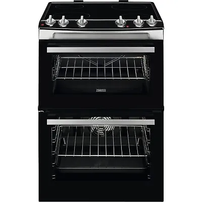 Zanussi 60cm Electric Cooker - Stainless Steel ZCV66050XA • £603.91