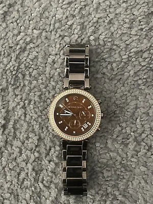 Women’s Michael Kors Chronograph Chocolate Dial Watch • $30