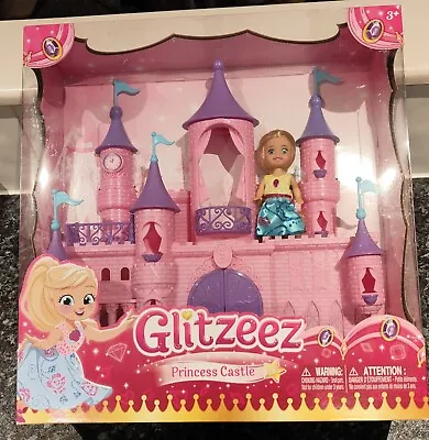 £16.95 • Buy Glitzeez Princess Castle Ages 3+ Pink Purple Play Doll Scene *** BNIB ***