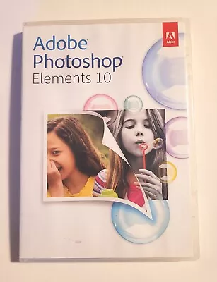 🌟 Adobe Photoshop Elements 10 Win/Mac NO Key • $14.99