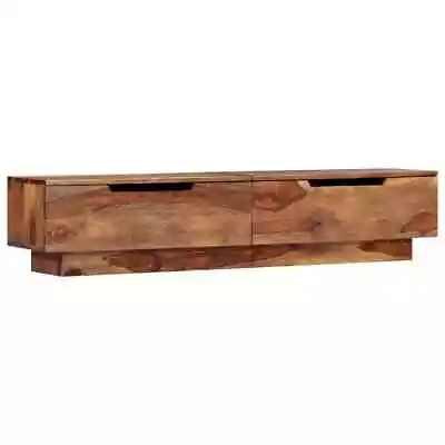 TV Stand TV Unit Sideboard TV Console Media Cabinet Solid Sheesham Wood VidaXL V • $206.99