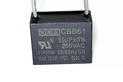 $8.95 • Buy 9UF 250V AC 9 UF 250VAC MOTOR ELECTRIC CEILING FAN CAPACITOR CAP 9MFD MFD 9.0uf