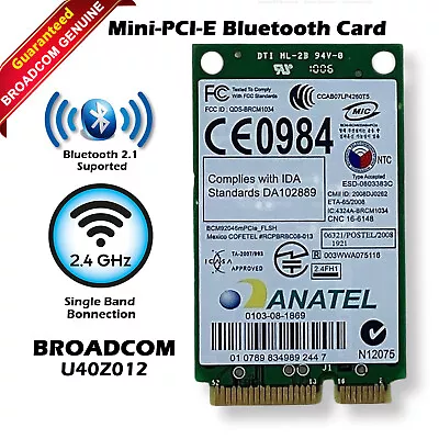 Dell Latitude E5400 Wireless 370 Mini PCI Express Wireless Bluetooth Card P560G • $6