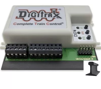 Digitrax DS74 ~ New 2024 ~ Quad Stationary LocoNet Decoder ~ Replaces DS64 • $61.23