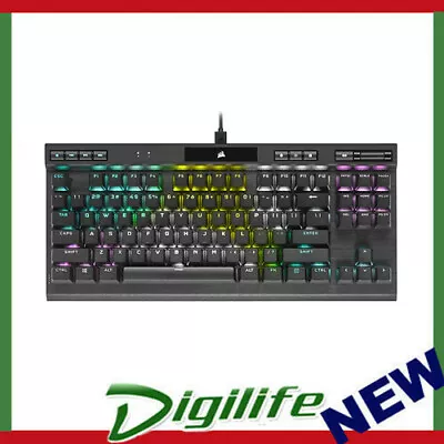Corsair K70 RGB TKL Champion Series Mechanical Gaming Keyboard CHERRY MX SPEED • $259