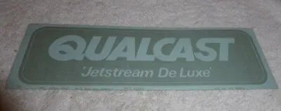 Vintage Lawn Mower Decals Qualcast Jetstream De Luxe   Never Been Used • £11