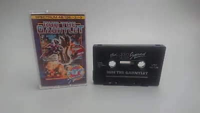 £5.99 • Buy RUN THE GAUNTLET By Hit Squad - ZX Spectrum 48/128k +2/3 - TESTED & WORKING