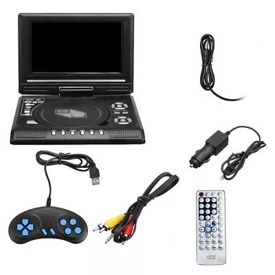 7.8 Inch 16:9 Widescreen 270° Rotatable LCD Screen Home Car TV DVD Player W2K0 • £44.43