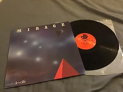 Music De Wolfe  -  Mirage  -  Library Music Uk Pressing Lp From 1984￼￼￼ • £5