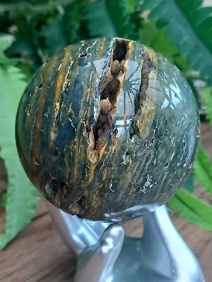Ocean Jasper Druzy Crystal Sphere Ball Natural Healing Chakra Gemstone 6.8cm • £22