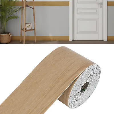 Self-adhesive Waist Line Wall Sticker Wallpaper Border Skirting Board Sticker • £12.14