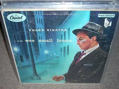 FRANK SINATRA In The Wee Small Hours ( Jazz ) Capitol Gray 1st Press D2/D2 • $60