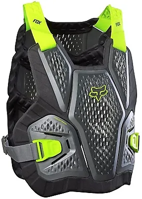 $99.95 • Buy Fox Racing Youth Raceframe Roost Guard - Chest Protector - Dark Shadow