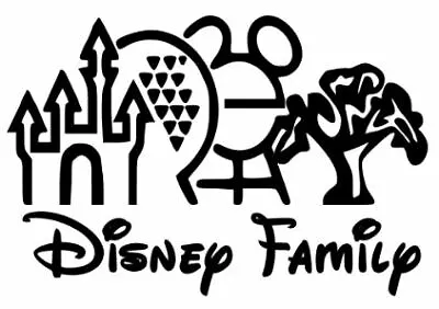 $6.50 • Buy Disney World Parks Vinyl Car Tumbler Decal/Sticker