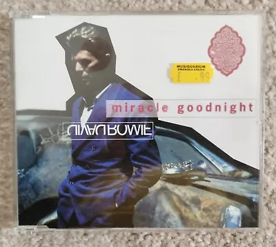 David Bowie Miracle Goodnight 1993 4 Track UK CD Single VGC • £4.99