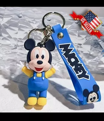 ✨DISNEY✨ Mickey Mouse Keychain/ Backpack Clip💙 US SELLER 🇺🇸  • $9.95