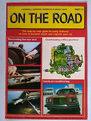 On The Road Marshall Cavendish Motoring Car Magazine Partworks 1980  Number 73 • £4.49