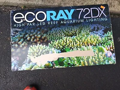 Ecoray LED Saltwater Reef Tank Aquarium Light- Look Them Up High End Lighting  • $150