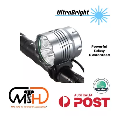 CREE XML 25w LED Bicycle Headlight Light Front Rear Bike Lamp Rear Flash  • $27.95